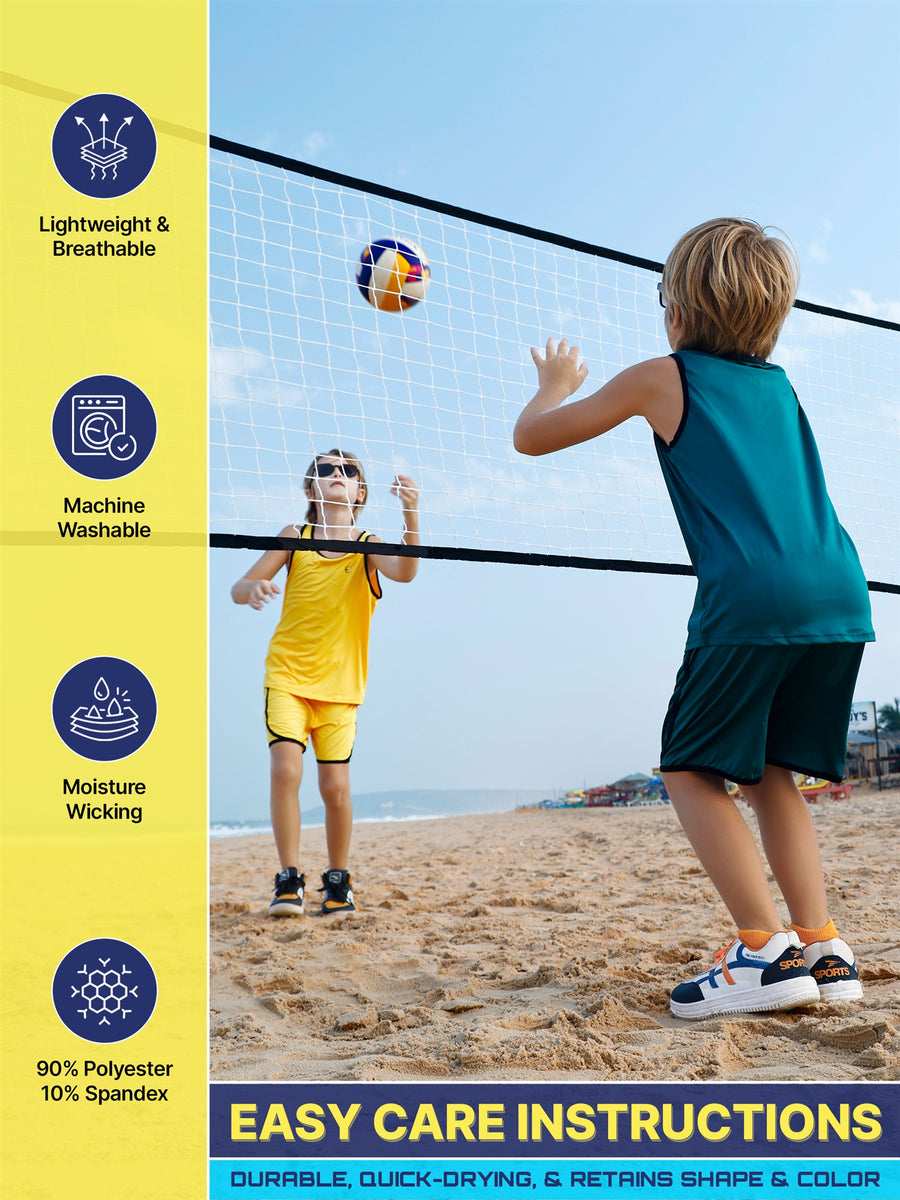 Essenclo boys athletic tank top and shorts 2-piece set, navy (photo 5)