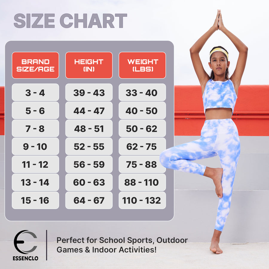 Essenclo girls leggings and tank top 5-piece set with headband, kelly green / pink (photo 12)