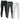 Essenclo Boys Compression Base Layer Pants – 3 Pack